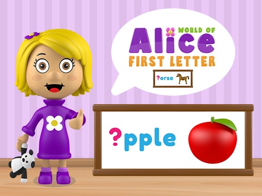 World of Alice   First Letter Image