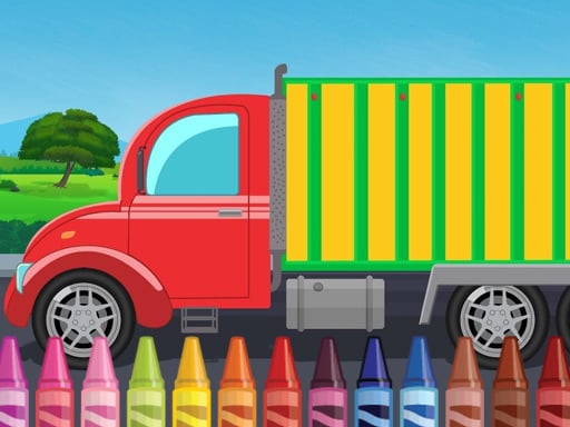 Truck Coloring Image